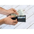 thumbnail image 3 of Toronto Raptors Laser Engraved Black Billfold Wallet, 3 of 8