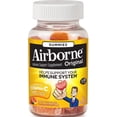 thumbnail image 2 of (4 Pack) Vitamin C 750mg - Airborne Assorted Fruit Flavored Gummies (63 count in a bottle), Gluten-Free Immune Support Supplement with Echinacea and Ginger, Packaging May Vary, 2 of 2