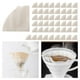 thumbnail image 3 of 50 filtros cónicos desechables de papel natural para café con leche. Blanco V02, 3 of 6