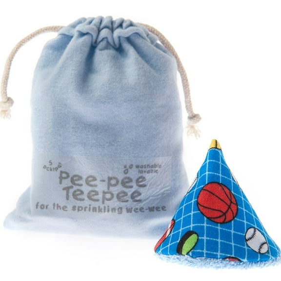 Pee-Pee Teepee Sports Ball Blue - Laundry Bag