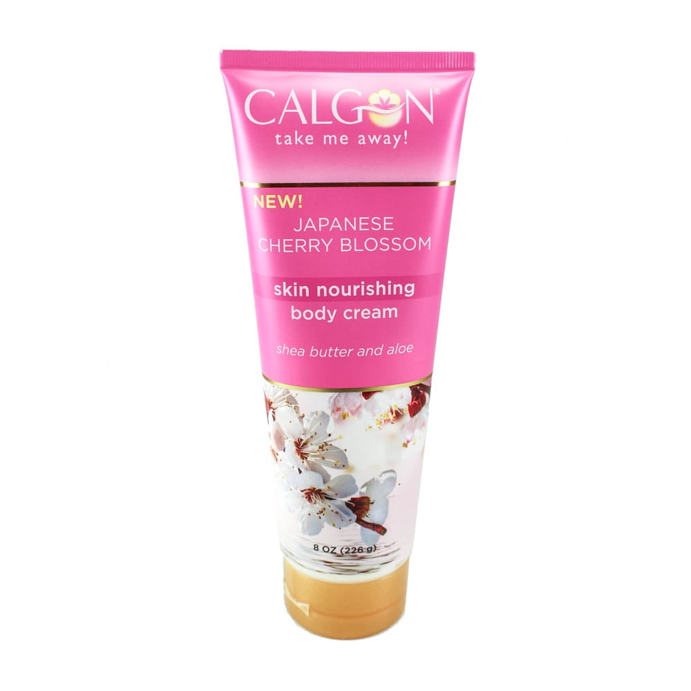 Calgon Japanese Cherry Blossom Skin Nourishing Body Cream, 8 oz