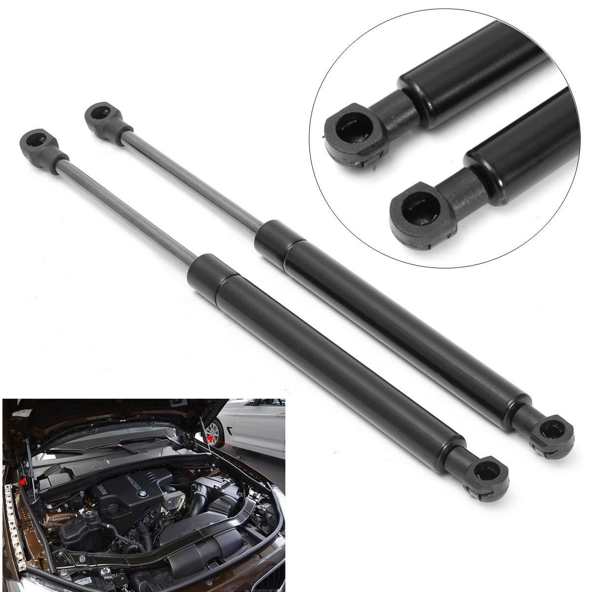 2pcs Car Front Bonnet Hood Gas Lift Support Shock Struts Black Suitable for E60 E61 525i 528i 530i