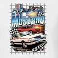thumbnail image 6 of Wild Bobby, Mustang Untamed American Spirit Ford Cars and Trucks Men Premium Tri Blend Tee, True White, XX-Large, 6 of 6