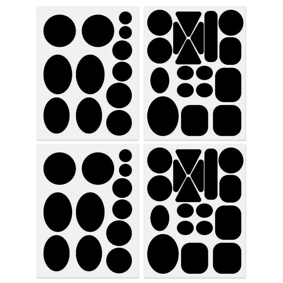 60 Pieces Nylon Repair Patches, Down Jacket Patches Nylon Repair Tape Self Adhesive Clothes Repair Patch In Different