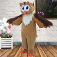 thumbnail image 5 of Disfraz de mascota búho realista, disfraz de pájaro para Halloween, Navidad, exteriores, trajes de desfile, fiesta de carnaval, cosplay, disfraz elegante, 5 of 5