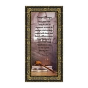Law School Gifts for Lawyer, Lawyer Gifts for Women, Law Office Art, Attorney Gifts for Men, Gift for Law Student, Law school Graduation Gifts, St Thomas Moore Lawyer's Prayer Office Decorations, 7443