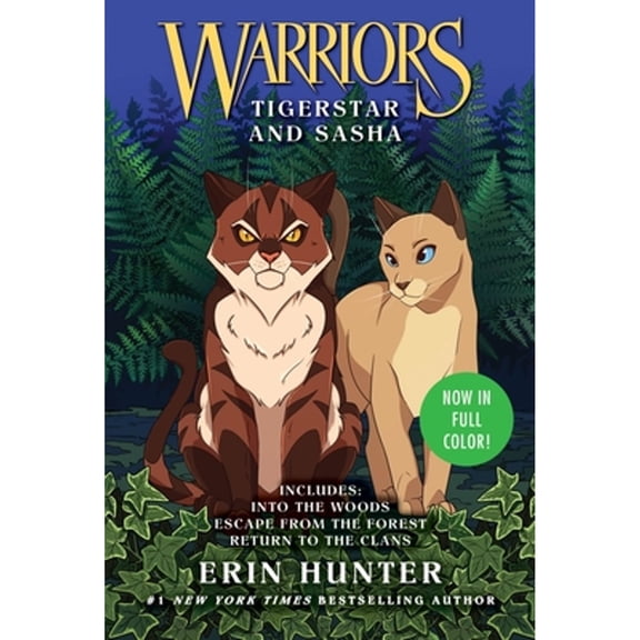 Pre-Owned Warriors: Tigerstar and Sasha: 3 Full-Color Warriors Books in 1: A Full-Color Graphic Novel Collection of Adventures in the Warriors Universe, 9780063351769, 0063351765, Paperback, Revised