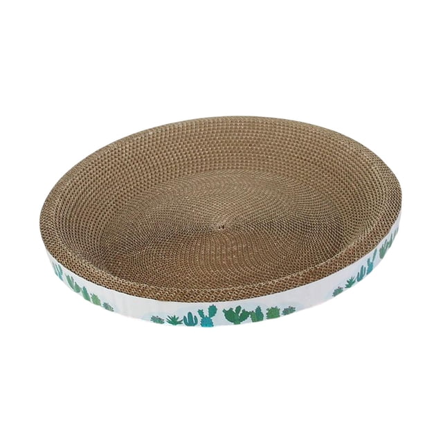 Rascador de gatos Yinane Almohadilla para rascar gatos Cactus redondo 43cm