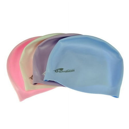 U.S. Divers Women's Swim Cap Silicone, Multi-Color