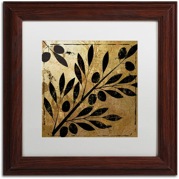 Trademark Fine Art "Bellissima II" Canvas Art by Color Bakery White Matte, Wood Frame