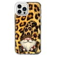 thumbnail image 1 of MUNDAZE Apple iPhone 11 Pro Max Shockproof Clear Hybrid Protective Phone Case Gnome Sunflower Leopard Cover, 1 of 5