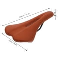 thumbnail image 2 of unbranded Asiento De De Carretera Con Hueco Marrón Y Acolchado Impermeable Para Mayor Confort, 2 of 7