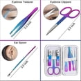 thumbnail image 4 of 2026 Manicure Set Nail Clippers Pedicure Kit Men Women Grooming Kit Manicure Professional Tools Gift 7pcs With Luxurious Travel Case, 4 of 5