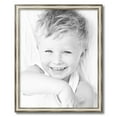 thumbnail image 2 of ArtToFrames 20x25" Antique Silver Panel Picture Frame, Silver Wood Poster Frame, with Regular Acrylic and 2 (FBPL-4760), 2 of 7