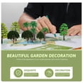 thumbnail image 3 of Milisten 20pcs Model Scenery Landscape Trees 3CM-8CM (Dark Green), 3 of 6