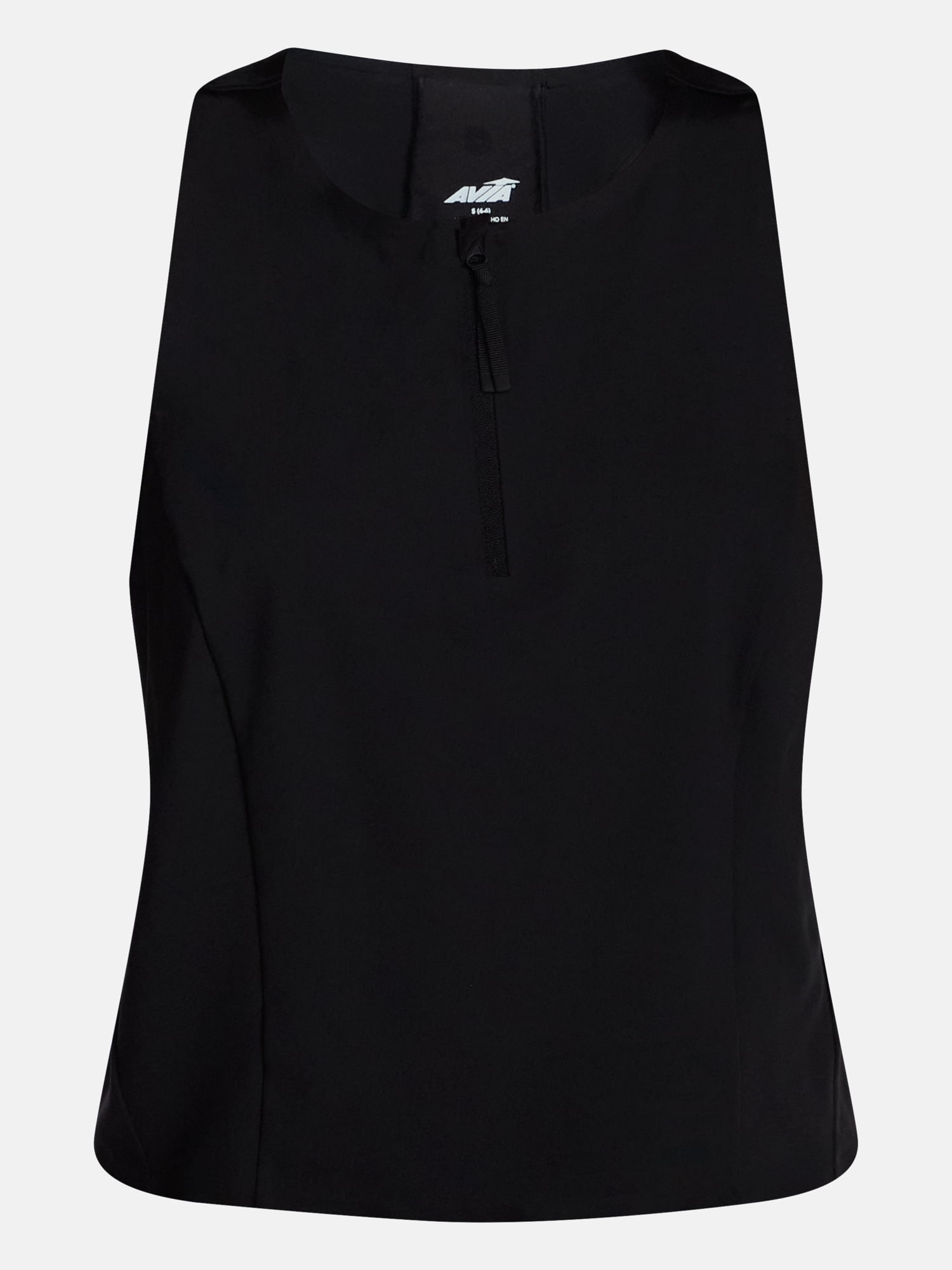 Avia Women's Quarter Zip Hybrid Tank Top, Sizes XS-XXXL