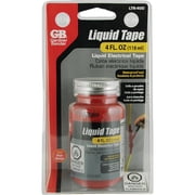 Gardner Bender Liquid Electrical Tape Red - Rubber, Brush-On Applicator - 4 oz