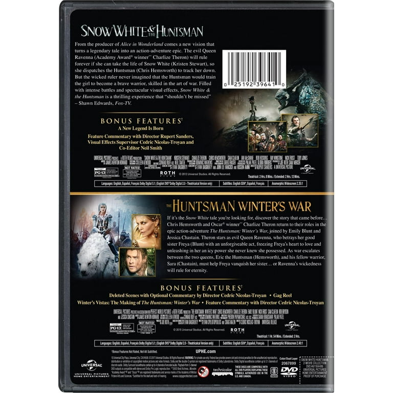 Snow White & the Huntsman / The Huntsman: Winter's War: 2- Movie