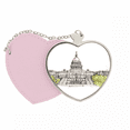 thumbnail image 1 of Capitolio de los Estados Unidos Bolsa de viaje Mirror maquillaje corazón rosa, 1 of 4