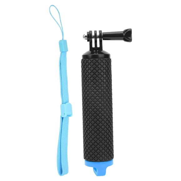 Palo selfie monopié flotante impermeable con empuñadura de mano para buceo, compatible con OSMO ACTION y GOPRO 9 (azul)