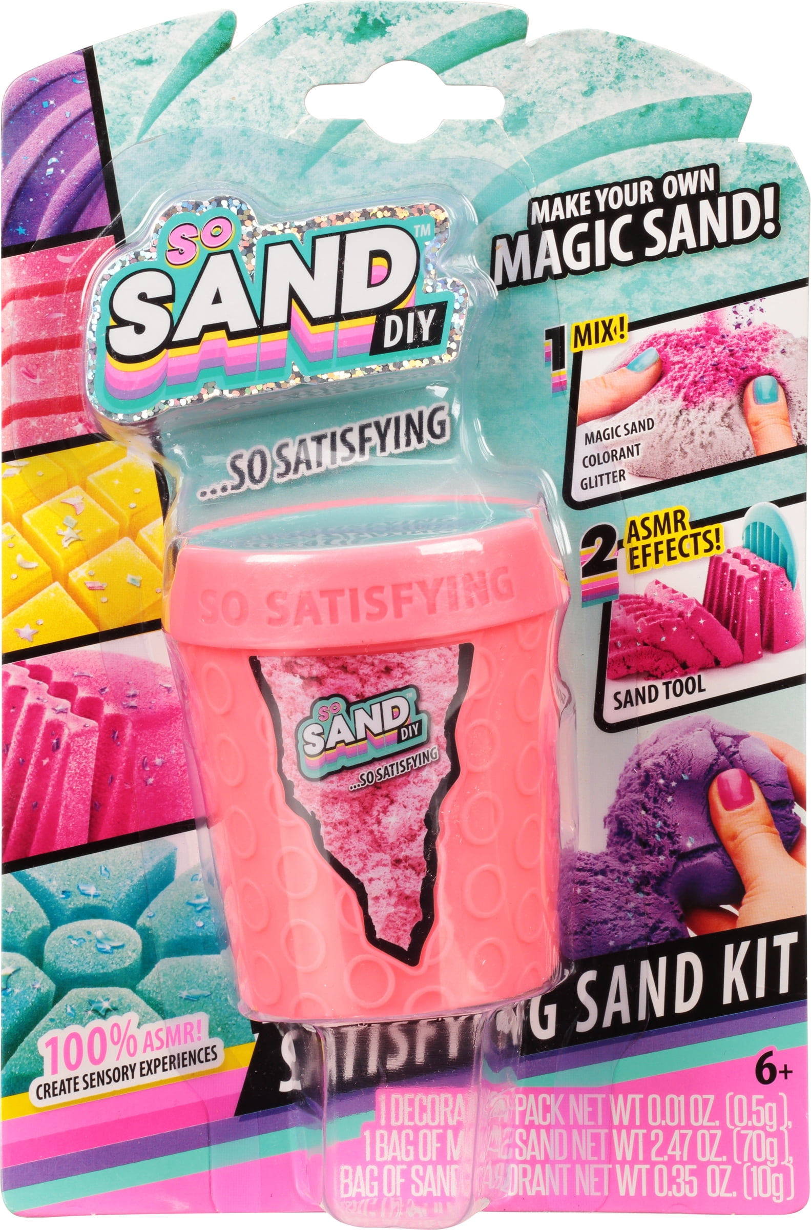 Kit de fabrication de sable magique - CANAL TOYS - SO DIY - Violet