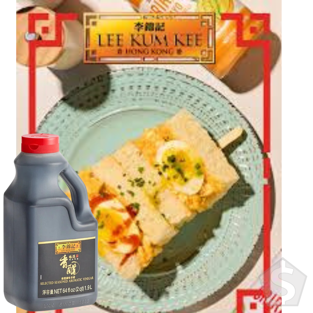 Lee Kum Kee Selected Seasoned Aromatic Vinegar 1/2 Gallon - 6/Case