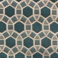 thumbnail image 3 of Plutus Brands Pineapple Slice Blue and Beige Luxury Throw Pillow 16" x 16" (PBKR2000-1616-DP), 3 of 3