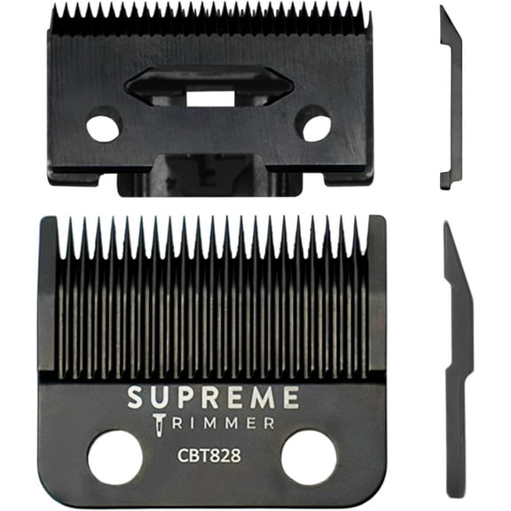 Supreme Trimmer DLC Coated Steel Replacement Blade | Taper Blade for Hair Clippers | CBT828