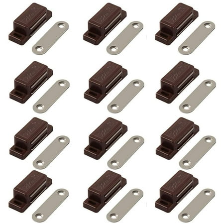 Cabinet Magnet Latch Best For Doors Cupboards Drawers And Shutters Magnetic Easy Install Catch S Included Set Of 12 Brown Canada Cabinet Magnet Latch Best For, How To Make Cabinet Doors Magnetic