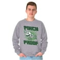 thumbnail image 5 of PACMAN Saint Paddys Pinch Proof Sweatshirt for Men or Women Brisco Brands S, 5 of 6