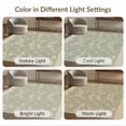 thumbnail image 7 of ODIKA 5'x7' Ultra-Soft Area Rug, Long Delicate Sage Wildflower Clusters Feathered Bathroom Extra None Washable, Bare feet friendly, Silk-Touch for Bedroom Home office, 7 of 7