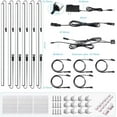 thumbnail image 6 of Gun Safe Light Kit - Door Activated Safe Lights, 6 PCS x 12 Inch Slim LED Light Bars for Inside Cabinets, Closets, Pantries, Cold White 6000K$$Tools & Hardware Other, 6 of 6