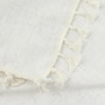 thumbnail image 3 of Unique Bargains Rustic Tablecloth Cotton Linen Waterproof Table Cover with Tassels, Coffee 55"x71", 3 of 5