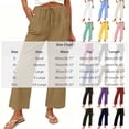 thumbnail image 4 of Tumotour Plus Size Sweatpants for Women's Drawstring High Elastic Waisted Wide-leg Pants Athletic Workout Running Trousers Joggers with Pocket, 4 of 6