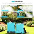 thumbnail image 4 of 4 Gallon Battery Powered Backpack Sprayer, 100 PSI Electric Garden Sprayer with Makita 18V Battery Compatibility, 5 Nozzles & Telescopic Wand, Weed & Fertilizer Lawn Sprayer, 4 of 9