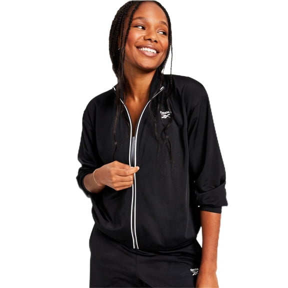 Women's Reebok Identity Back Vector Tricot Track Jacket S