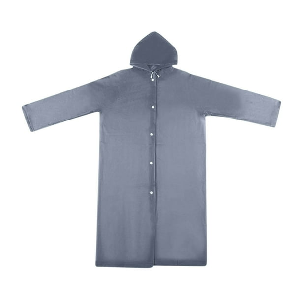 XVBVS Poncho de Pluie EVA Réutilisable Transparent pour Femmes avec Capuche, Trench-Coat Imperméable à Manches Longues Vêtements de Pluie (XL,Transparent XVBVS Poncho de Pluie EVA Réutilisable Transparent pour Femmes avec Capuche, Trench-Coat Imperméable à Manches Longues Vêtements de Pluie (XL,Transparent