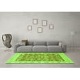 thumbnail image 3 of Ahgly Company Indoor Rectangle Abstract Green Modern Area Rugs, 5' x 8', 3 of 4