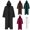 Black, variant on JOANKDMI Unisex Halloween Cape Long Hooded Cloak Full Length Solid Flowy Costume Robe for Role Play Party Dress Up Witchcraft Wizard Apparel