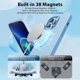 thumbnail image 4 of Luxury Liquid Silicone Magnetic Case For iPhone 15 14 13 12 11 Pro Max Plus Cases For Magsafe Shockproof Soft Cover, 4 of 5