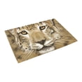 thumbnail image 3 of MKHERT Puma Head Doormat Rug Home Decor Floor Mat Bath Mat 23.6x15.7 inch, 3 of 3