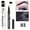 C, variant on Microblade Brow Pen, 4-Tip Microblade Brow Pen, Liquid Water Eyebrow Pencil 3D Simulation, Natural Sweatproof Eyebrow Pencil, Waterproof Long-Lasting Precision Brow Pen