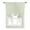 Sage Green, variant on Sage Green White Striped Tie Up Curtains for Window, Farmhouse Geometric Horizontal Lines Stripes Thermal Insulted Balloon Shade Adjustable Rod Pocket Curtains for Kitchen Bathroom Café 42 x 63