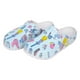thumbnail image 2 of Zapatillas de enfermería antideslizantes estampadas para exteriores, cocina, médico, sandalias, zuecos de enfermera Azul 39 Amarillo 39, 2 of 9