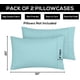 thumbnail image 4 of Fundas de almohada Utopia Bedding Queen, paquete de 2 unidades, microfibra, 50 x 75 cm, 4 of 7