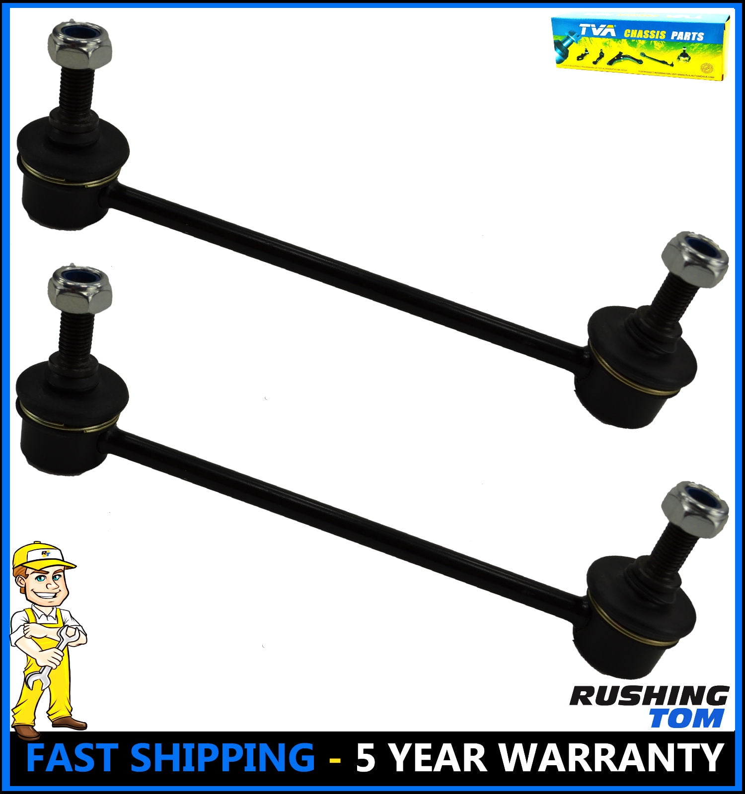 2 Rear Sway Bar Link Left & Right fits Mazda Protege Protege5 0103