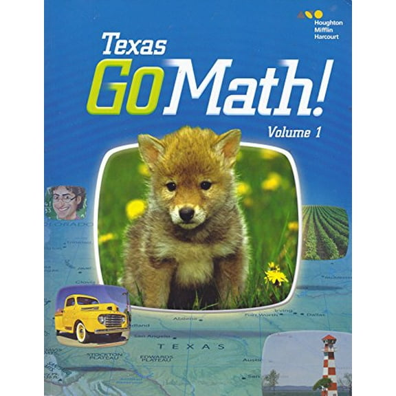 Pre-Owned Go Math! Texas Grade K: 1 (Houghton Mifflin Harcourt Go Math!) Paperback