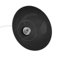 thumbnail image 4 of Semi Circular Ceiling Light Shade Cover Pendant Lampshade Pendant Lights Fixture Black, 4 of 7