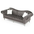 thumbnail image 5 of Glory Furniture Wilshire G0951A-S Sofa   DARK GRAY Velvet, 5 of 6