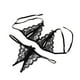 thumbnail image 1 of Gibobby Ropa sexy de mujer para sexo Camisola de lencería para mujer, con corte de red entrecruzado, sin mangas, sexy, vestido de peluche(Negro, M), 1 of 3
